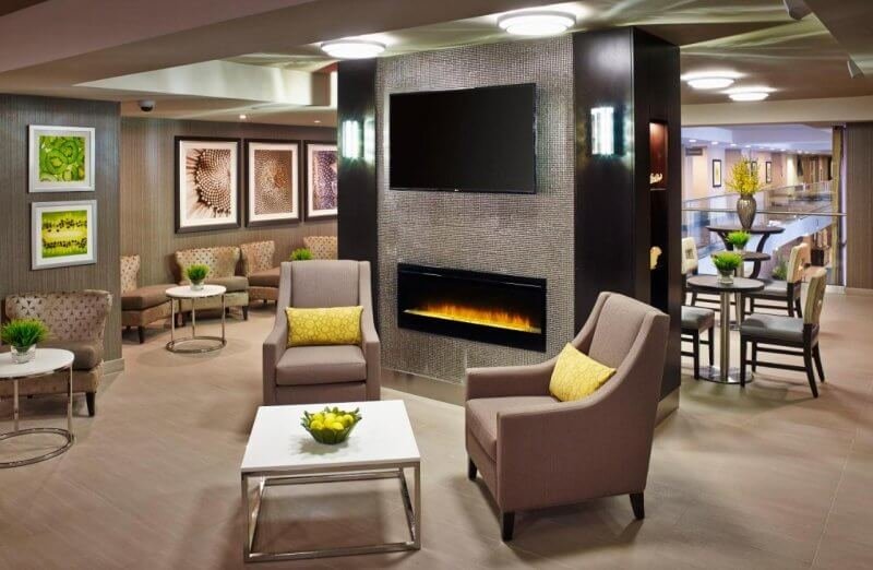 Interior of the Homewood Suites by Hilton Hotel in Hamilton Homewood Suites by Hilton