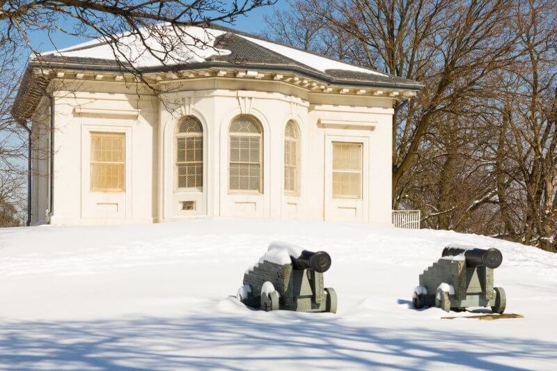 Photo: Cannons at the Military Museum in Hamilton The Military Museum at Dundurn Castle in Hamilton