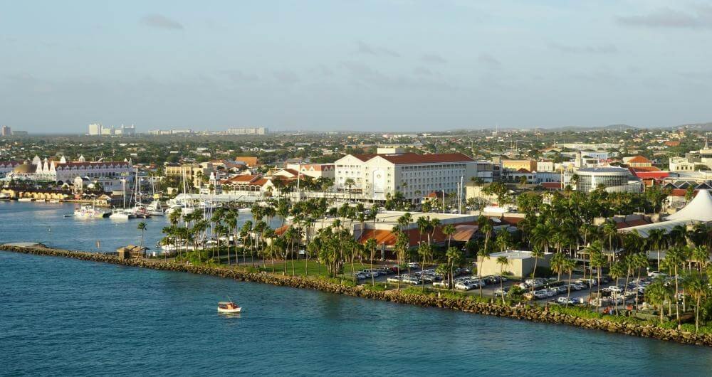 Oranjestad is the capital of Aruba City of Oranjestad