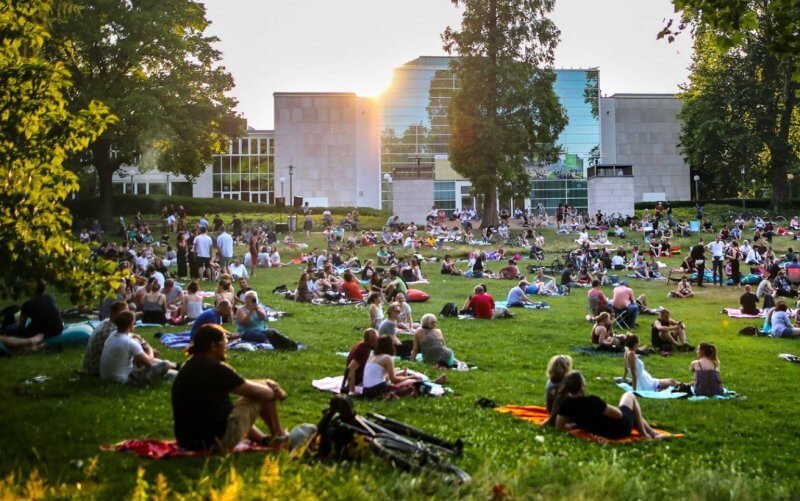 Photo: Stadtgarten Park in Essen Stadtgarten Park, Essen, Germany