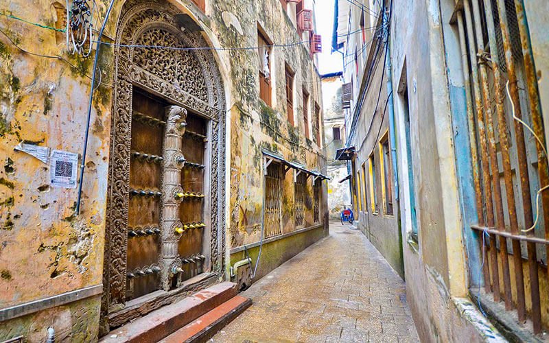 Photo: One of the streets in Stone Town, Zanzibar Stone Town Street in Zanzibar