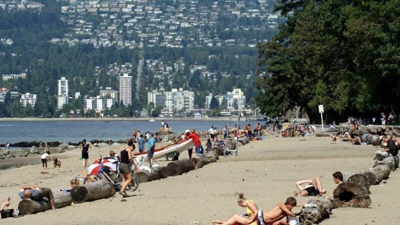 Stanley Park, Third Beach Third Beach, or Third Beach in Stanley Park, Vancouver