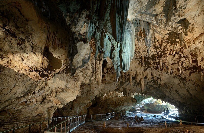 The Grande Caverne Cave in the Mauritius Wildlife Reserve