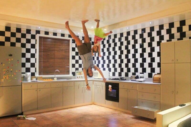 Mauritius, photo at Curious Corner of Chamarel At the Museum of Illusions