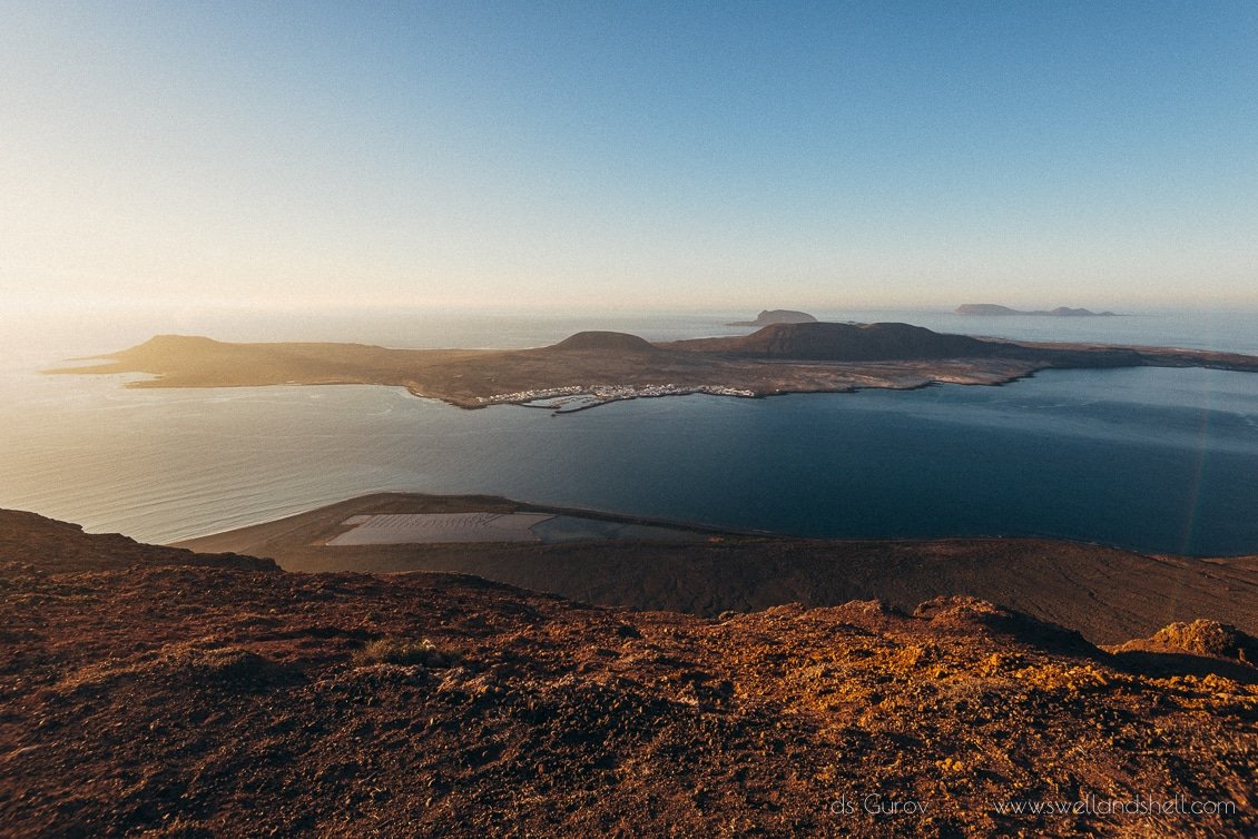 La Graciosa and Mirador del Rio