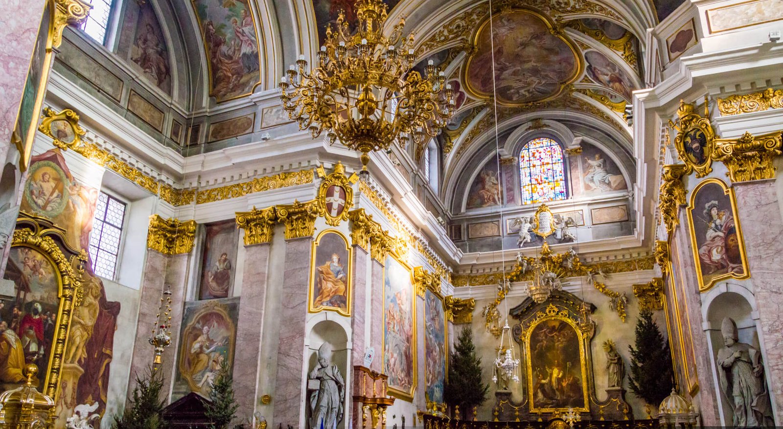 Interior of St. Nicholas Cathedral