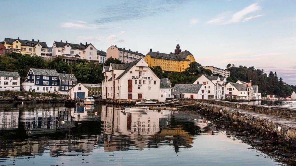 Photo of the city of Aalesund Photo by Alesund