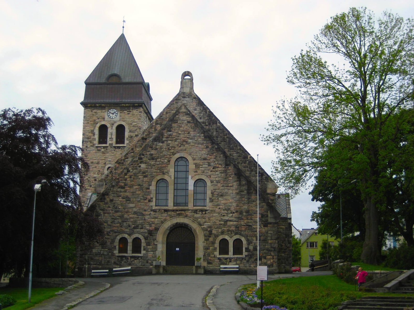 Photo of the Olesund Church in Olesund, Norway Aalesund Church