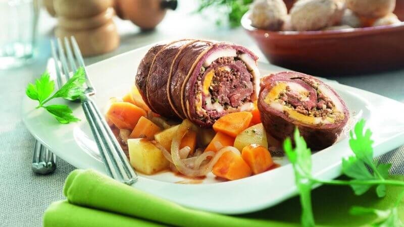 Beef rolls