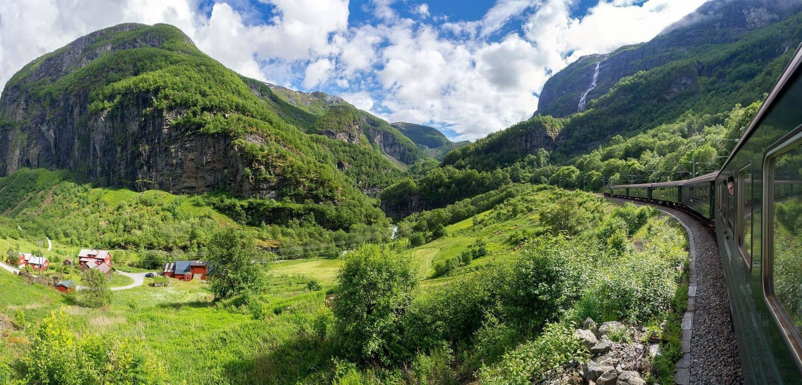 Traveling on the Flom Railway