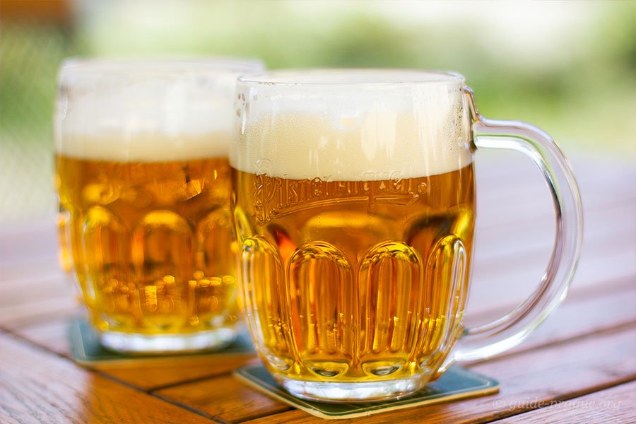 Photo of Pilsner Urquell glasses