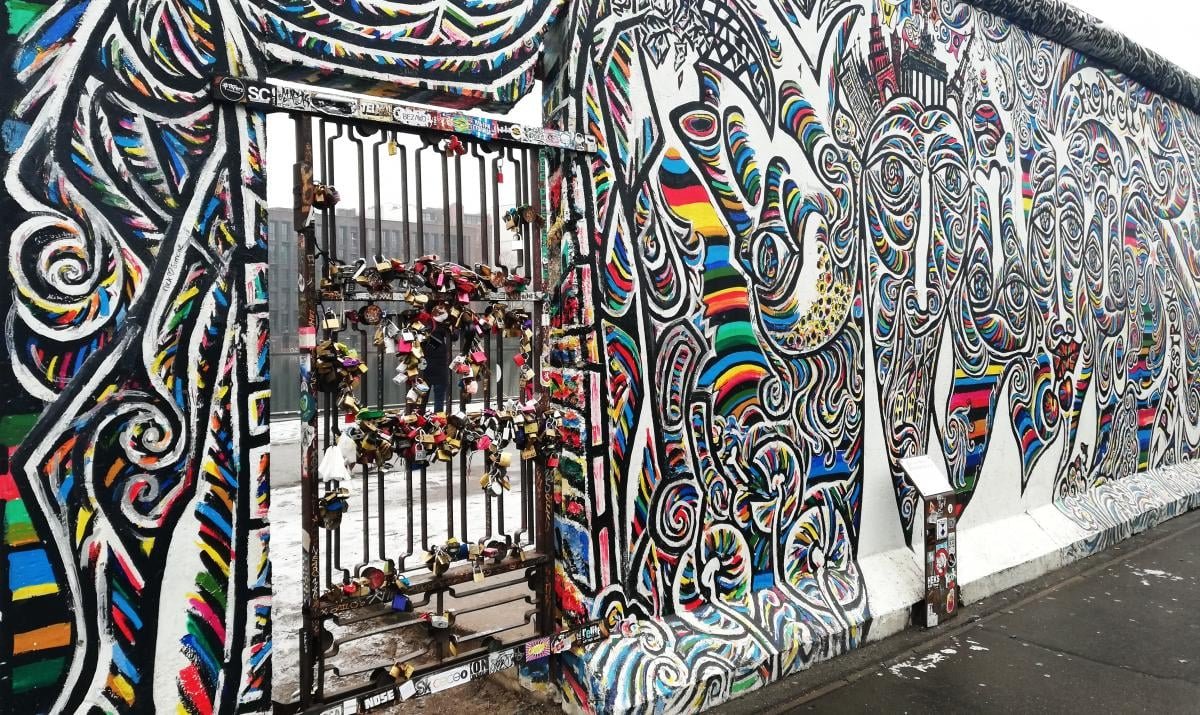 Remnants of the Berlin Wall can be seen in many parts of the city / photo by Marina Grigorenko